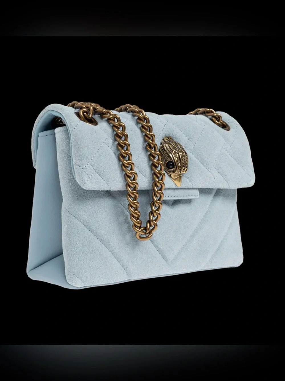 Kurt Geiger Kensington Light Blue Crossbody Shoulder Bag